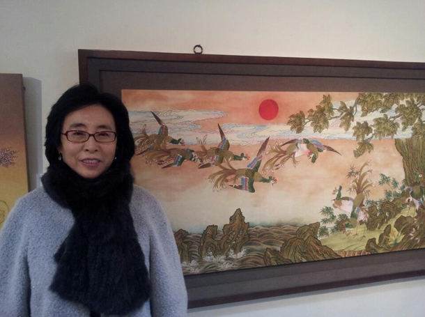 김혜경 약사, 대갈문화축제에 민화 출품