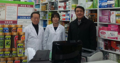도봉·강북구약, 실무실습 참여 약국 격려 방문