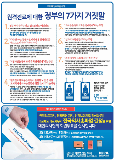 의협, 총파업 찬반투표 앞두고 일간지 광고전