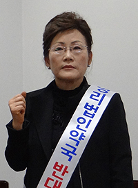오랜만에 모습 드러낸 권태정 전 감사 하는 말이…