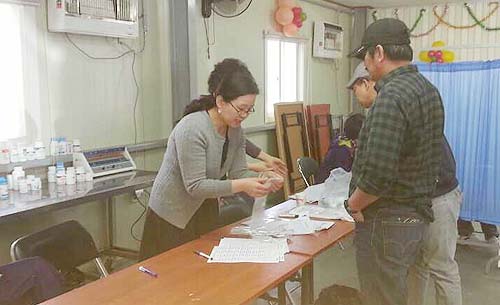 강원도약, 이주 노동자 대상 무료 투약 봉사
