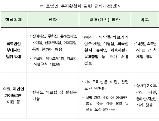복지부 "연내 의료법인 자법인 설립 사례 만들 것"