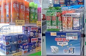 때이른 더위에 여름상품 갖추느라 약국 분주