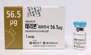 동아ST, 골다공증신약 '테리본' 출시