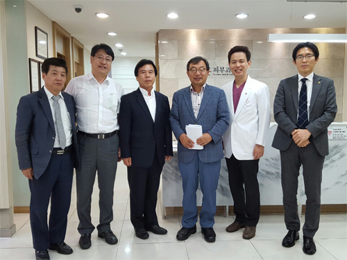 이정현 새누리당 대표, 경기도 1차의료기관 의견 청취