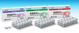 환인, 고혈압치료제 '트윈포지' 발매