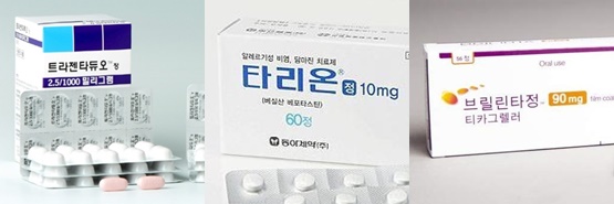 제네릭 도전 '핫3' 약물…트라젠타·타리온·브릴린타