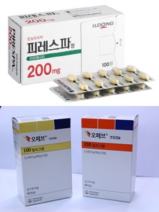폐섬유증, 일동 '피레스파' 이후 베링거 '오페브' 진입