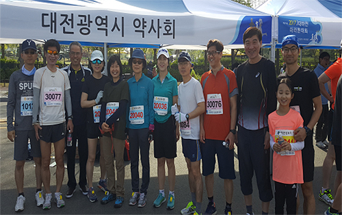 대전시약 마라톤 동호회, 3대하천 대회 단체전 우승