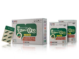 일양, 은행잎-코엔자임 함유 '징코플러스Q10' 출시