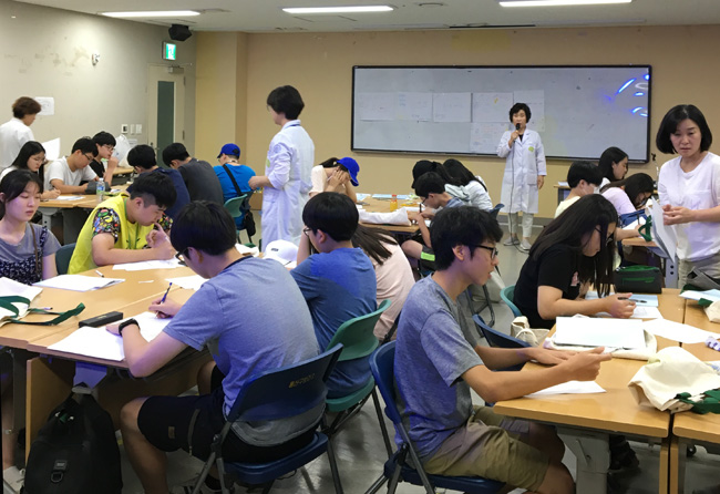 용산구약, 청소년 약물오남용교실 후원