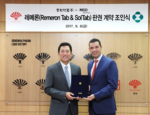동화, CNS 파이프라인 강화…MSD 레메론 독점판매