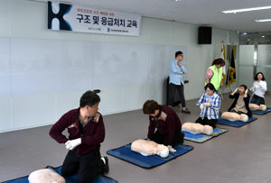 심평원 의정부지원, 구조·응급처치교육 실시