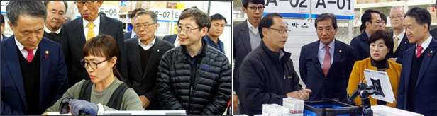 박 장관, 도매현장 첫 방문…일련번호 문제 깨달았나?
