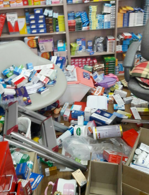 포항 지진피해 약국 19곳 접수..."이번주 피해액 산정"
