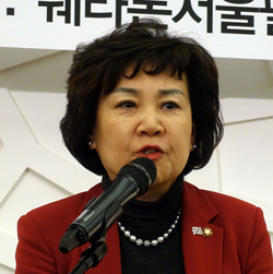 김순례 의원 "유통협회장, 혁신의 아이콘 뽑아달라"