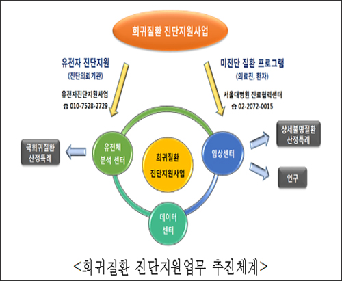 NIH "원인 모르는 희귀질환 진단 지원합니다"