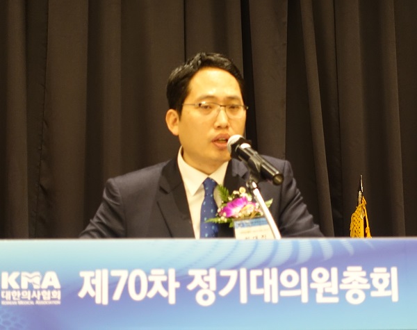 최대집, 대의원회에 문케어 투쟁 강력지원 요청