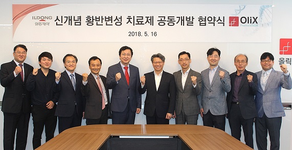 일동제약, 올릭스와 '황반변성 치료제' 공동개발