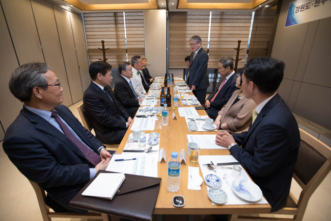 원주 혁신도시 공공기관장, 지역사회 상생 발전 도모