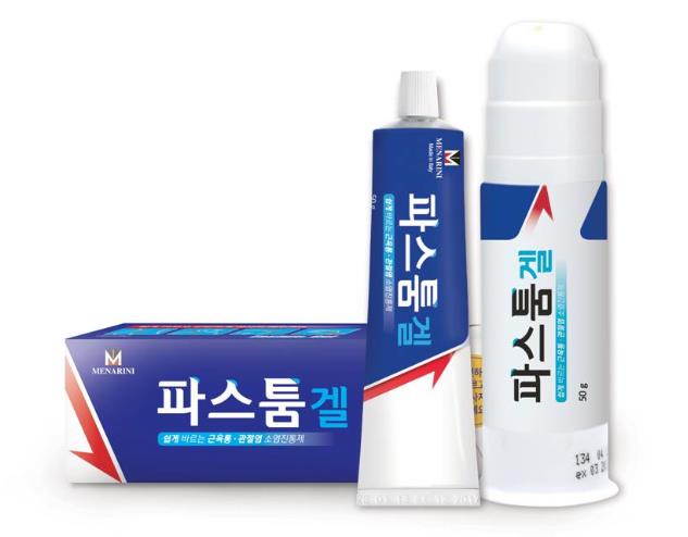 메나리니, 마사지파스 '파스툼겔' 출시