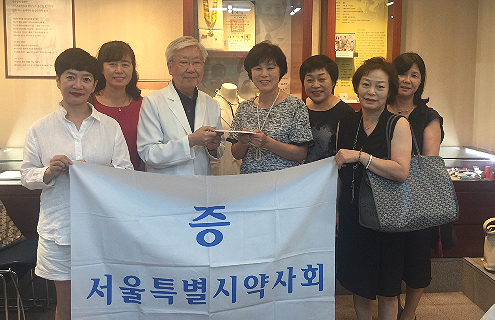 서울시약, 소외이웃 무료 진료 요셉의원에 약손사랑