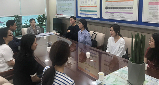 성남시약, 차의과대 약대생 보건소 현장학습 진행