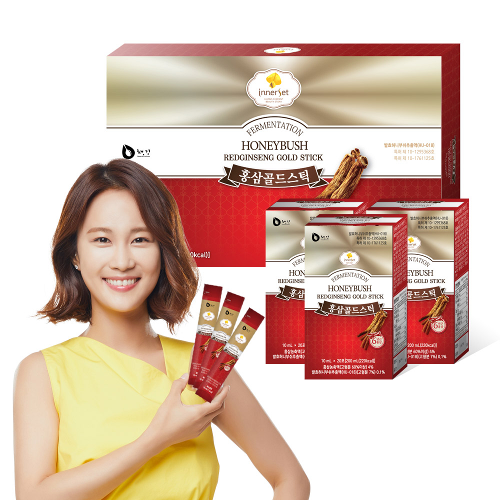 휴온스내츄럴, 이너셋허니부쉬 홍삼골드 출시