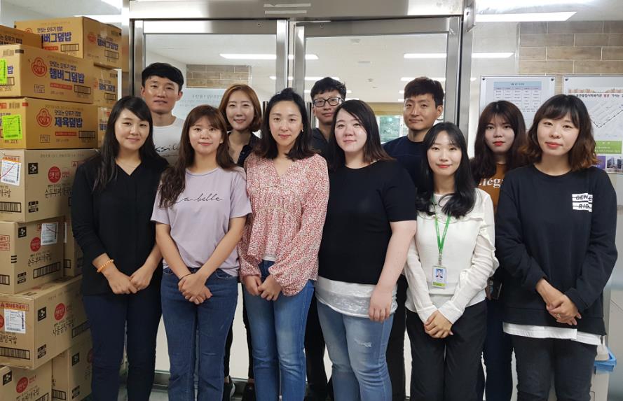 유영제약 연구소, 추석 맞이 무료급식 봉사활동 