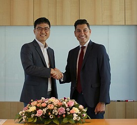 나보타 파트너사 에볼루스 경영진, 대웅제약 방문 