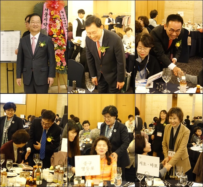 대약·서울 출마자, 이대 개국동문회서 표심잡기