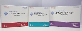 부프레노핀 성분 진통제 '트랜스텍' 종병 처방권 진입