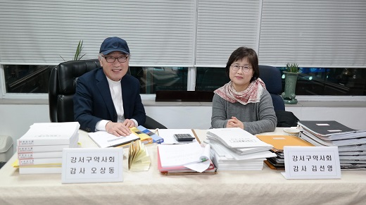 서울 강서구약, 결산감사 수감