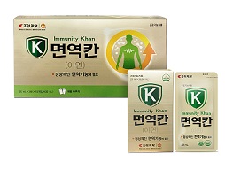 조아제약, 면역기능 증진 건기식 '면역칸' 출시