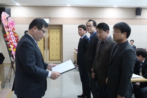 건일제약 강보성 본부장, 식약처장 유공 표창