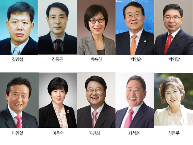 김대업, 부회장 11명 인선…전현직 지부장 대거 합류