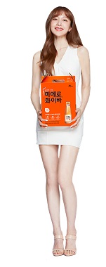 현대약품 미에로화이바 신규 모델 'EXID멤버 하니'