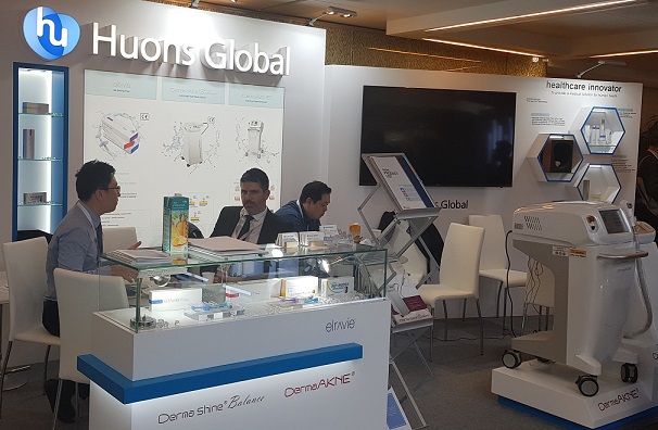 휴온스글로벌, AMWC 2019 참가…에스테틱 홍보