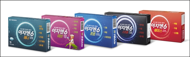 대웅제약 이지엔6...진통제 시장 블록버스터 도전