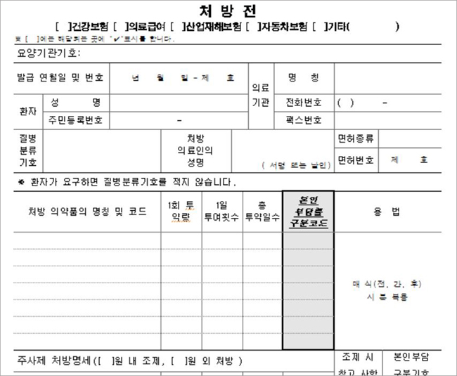 엑스탄디·자이티가 등 선별급여 약제 청구 방법은