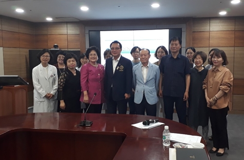 성북구약, 고대 안암병원에 원외약국 건의사항 전달   