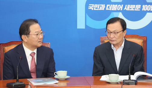 여야대표 만난 김대업 회장, 6대 입법과제 건의