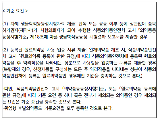 제네릭 계단형 약가개편 재평가 시기와 대상·기준은