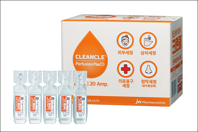 JW중외 '크린클 20ml'...소포장단위 출시
