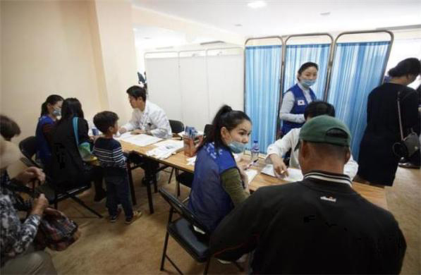 부산시약, 부산시와 몽골 의료 봉사 펼쳐