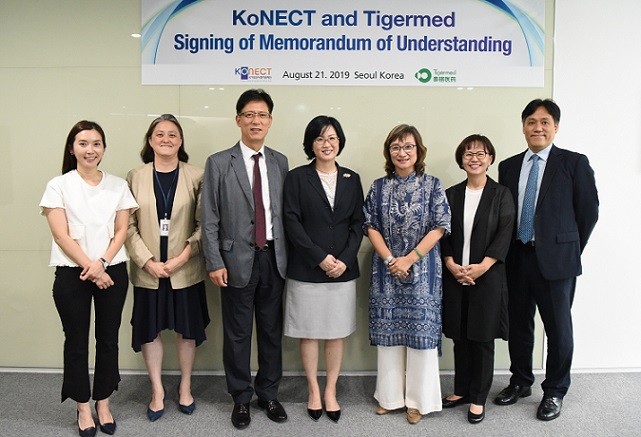 타이거메드, KoNECT과 업무협약…한중 임상시험 교류