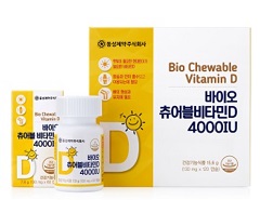 동성제약, 하루 한 알 '비타민D 츄어블' 발매