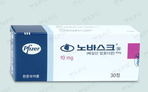 화이자 노바스크10mg, 30정→28정 포장으로 변경