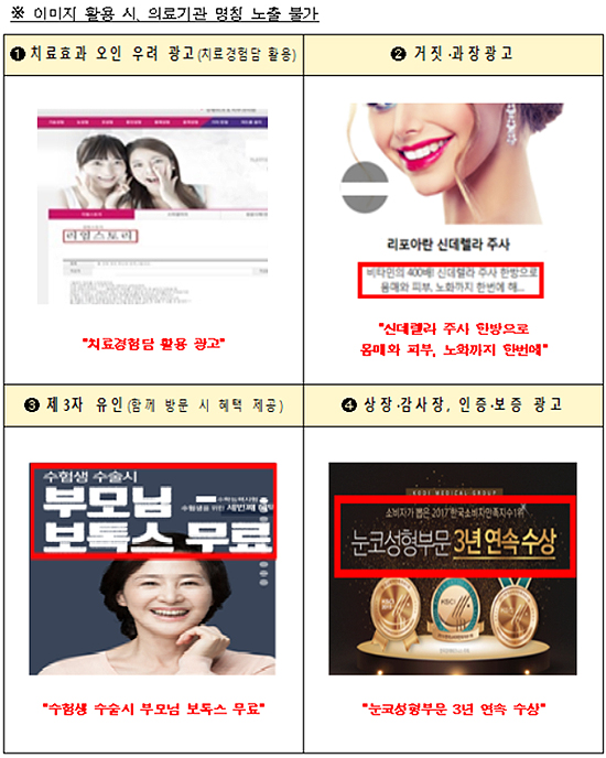 '성형하면 보톡스 공짜' 등 불법 의료광고 집중점검
