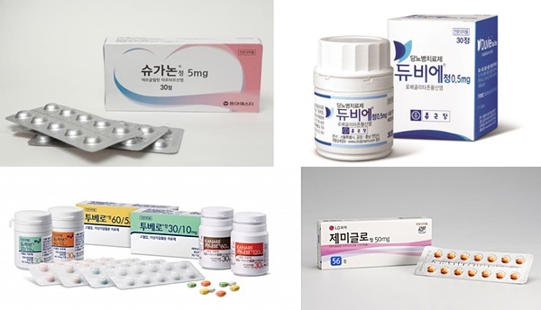 국산신약, 제미글로시리즈 980억...카나브패밀리 810억